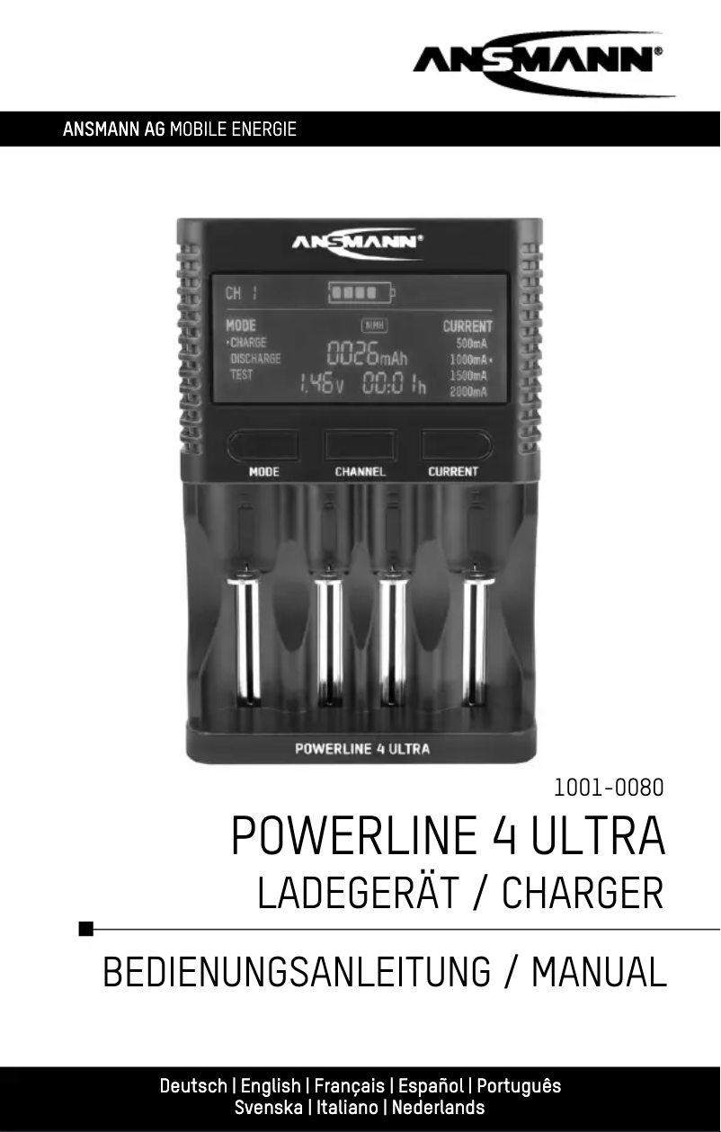 Image de la première page du manuel de l'appareil Powerline 4 Ultra