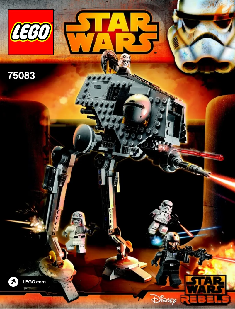 Image de la première page du manuel de l'appareil Star Wars 75083
