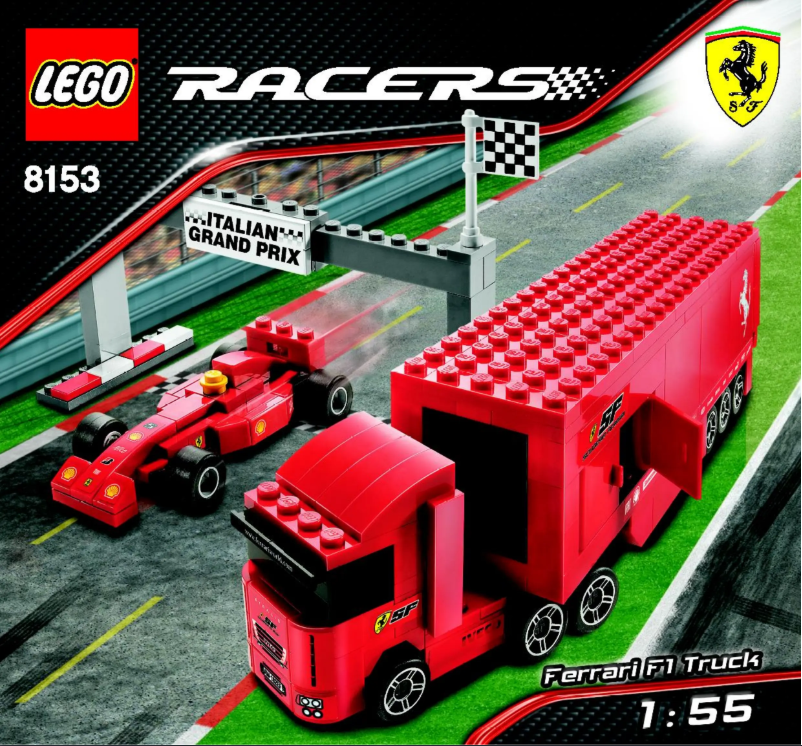 Imagen de la primera página del manual del dispositivo Racers 8153
