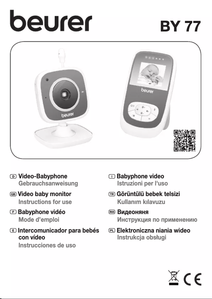 Page 1 de la notice Manuel utilisateur Beurer BY 77