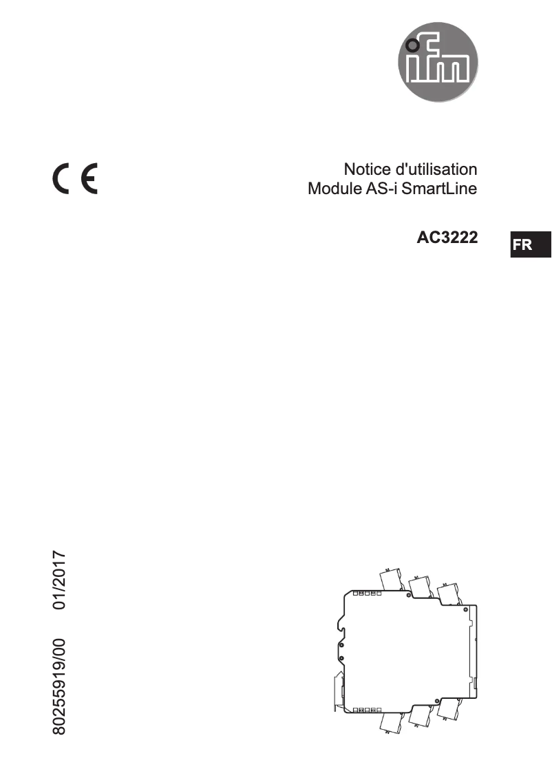 Image de la première page du manuel de l'appareil AC3222