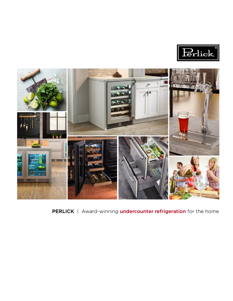 Page 1 de la notice Mode d'emploi Perlick HP24DS-3-3R