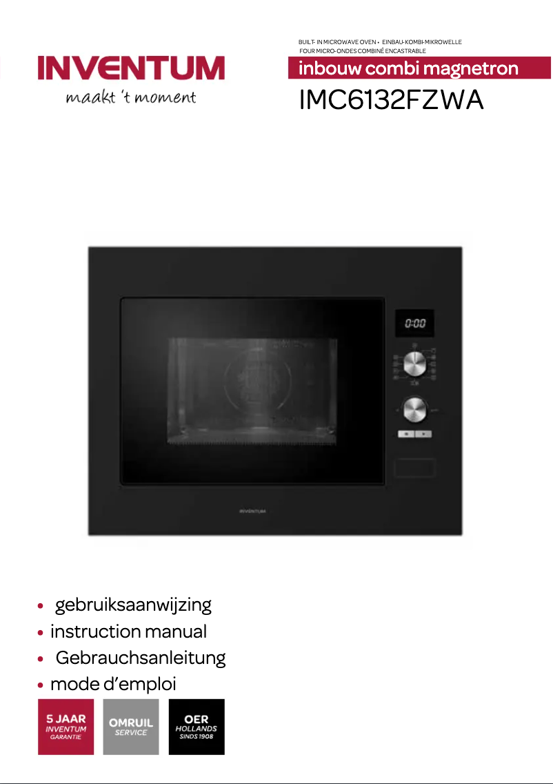 Image de la première page du manuel de l'appareil IMC6132F