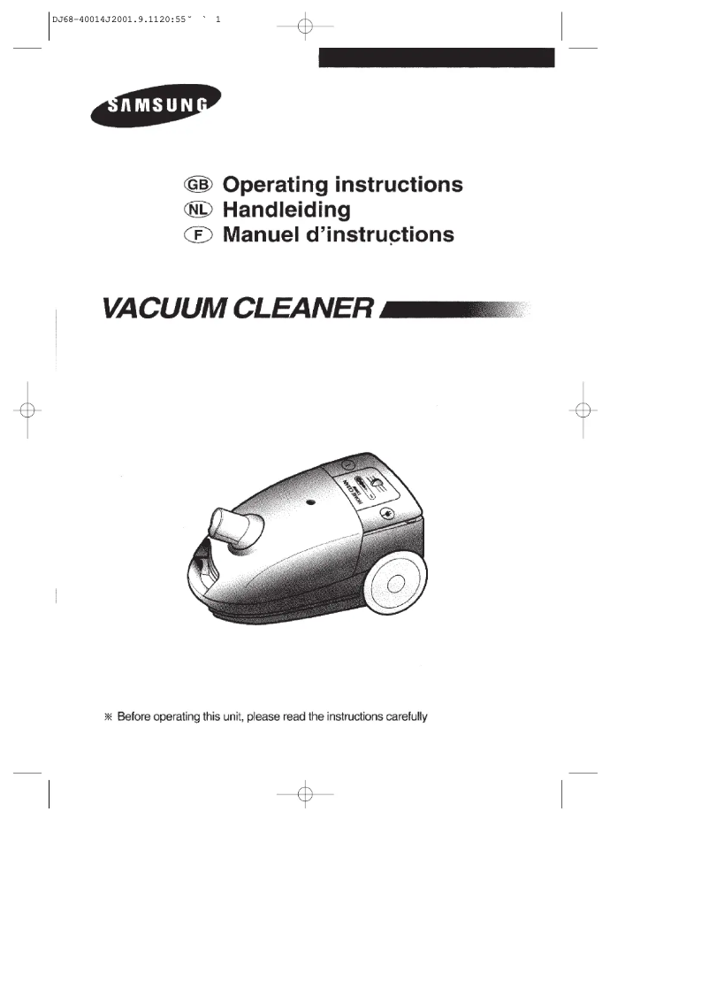 Page 1 de la notice Manuel utilisateur Samsung RC-5513N