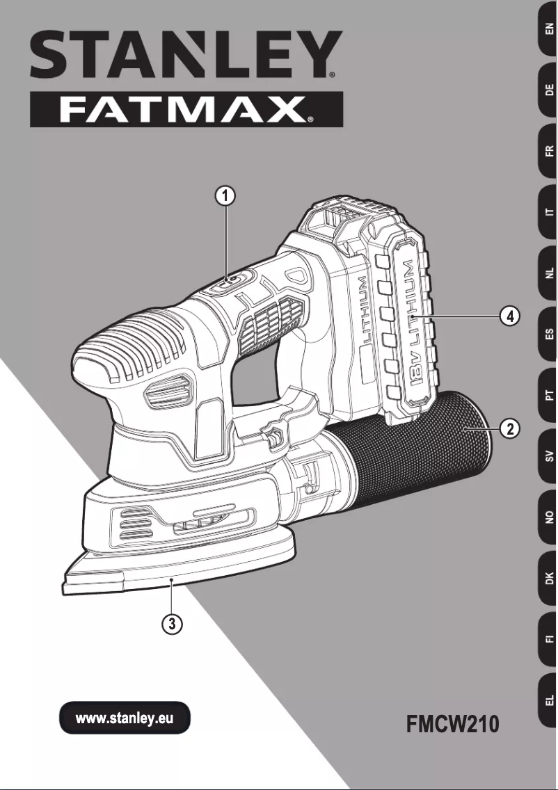 Image de la première page du manuel de l'appareil FMCW210