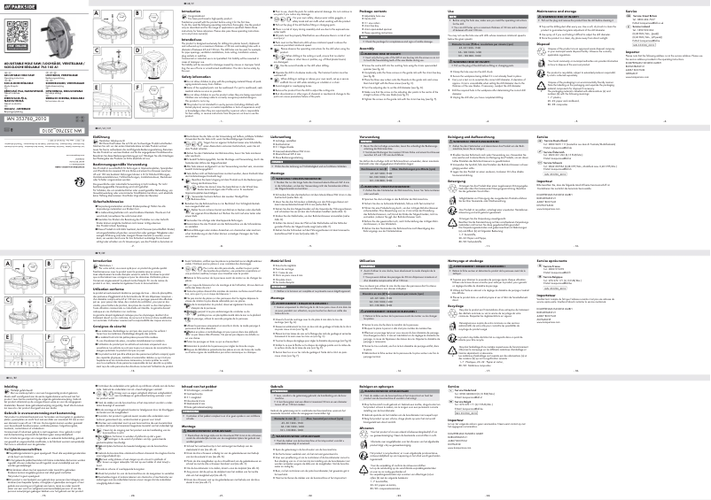 Page n°1 - Manuel utilisateur Parkside PLS 145 A1