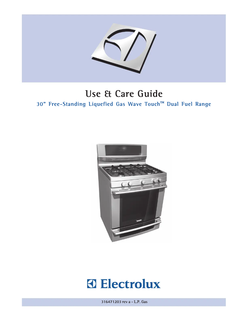 Image de la première page du manuel de l'appareil EW3LDF65GS