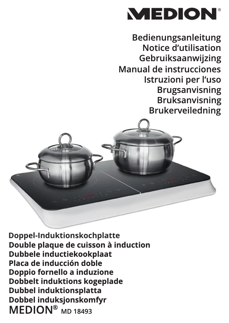 Page n°1 - Manuel utilisateur Medion MD 18493