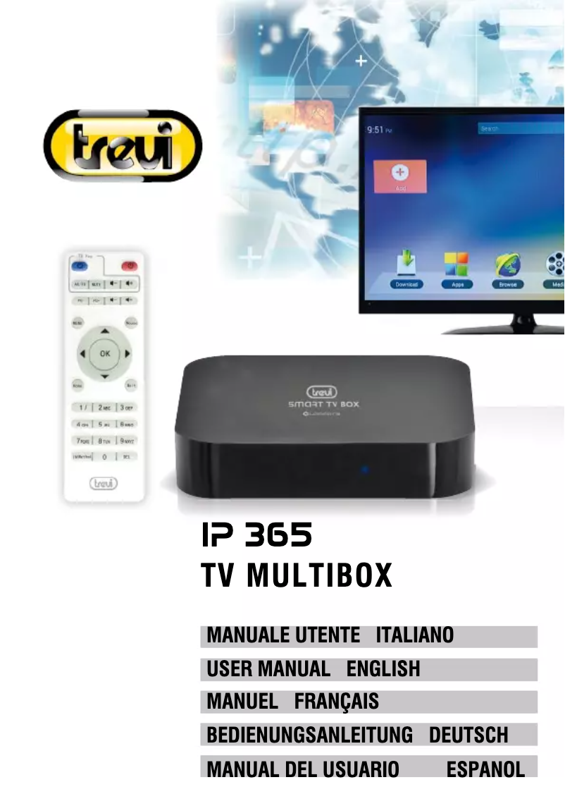 Image de la première page du manuel de l'appareil IP 365