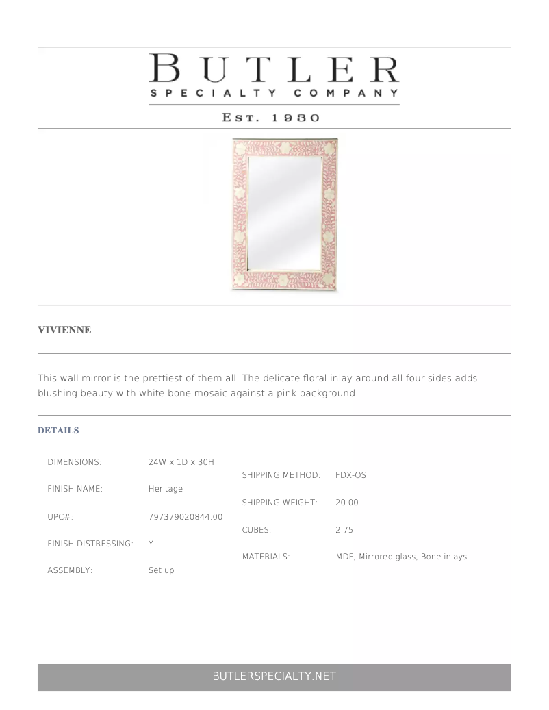 Imagen de la primera página del manual del dispositivo Vivienne 3221070