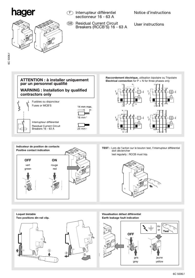Image de la première page du manuel de l'appareil ADA175U