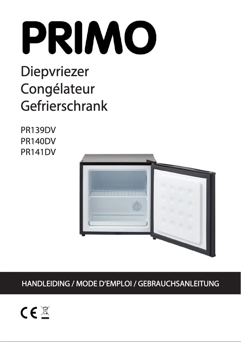 Page 1 de la notice Manuel utilisateur Primo PR140DV