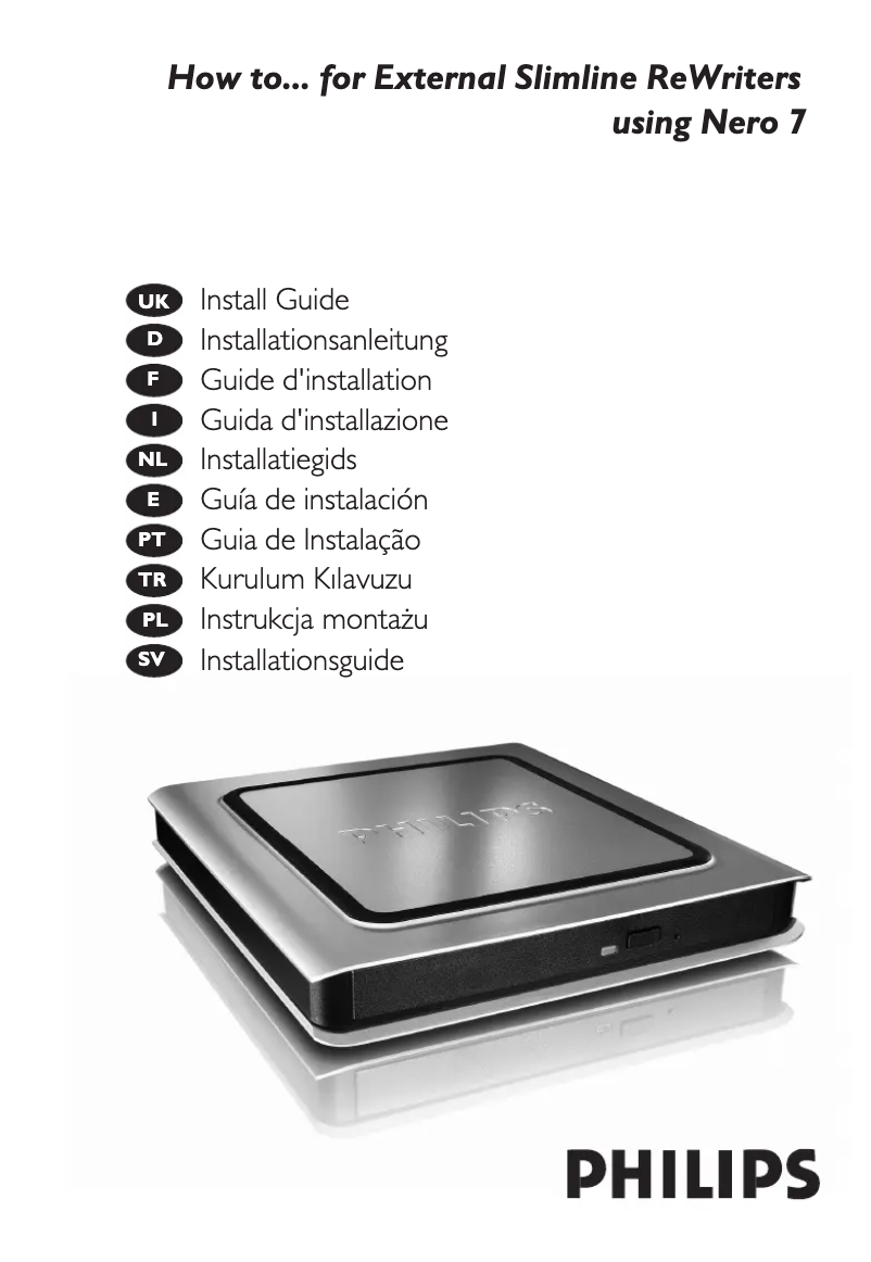 Página 1 del manual Manual de instrucciones Philips SPD4001CC