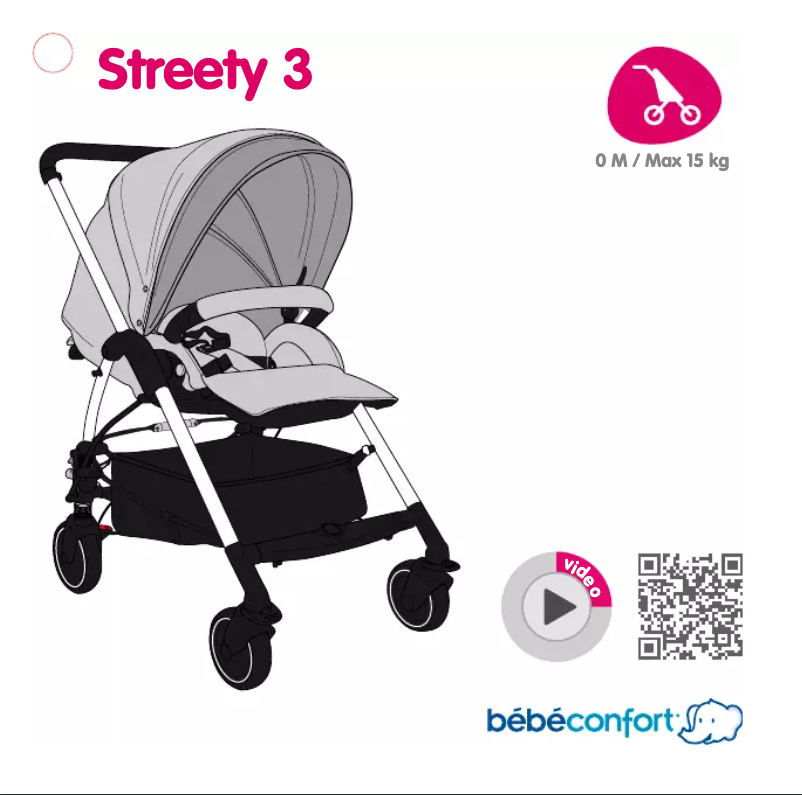 Image de la première page du manuel de l'appareil Streety Next Pack Trio