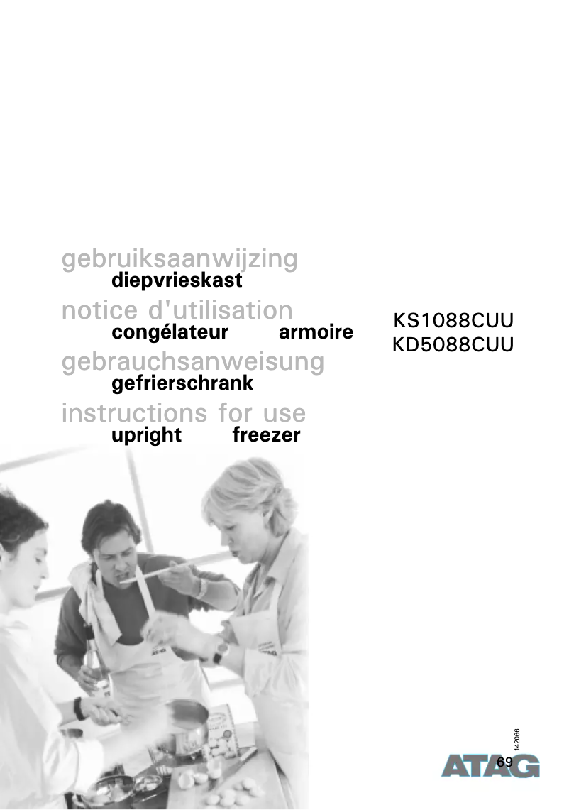 Image de la première page du manuel de l'appareil KD 5088 C