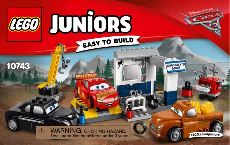 Page n°1 - Consignes visuelles Lego Smokey's Garage 10743