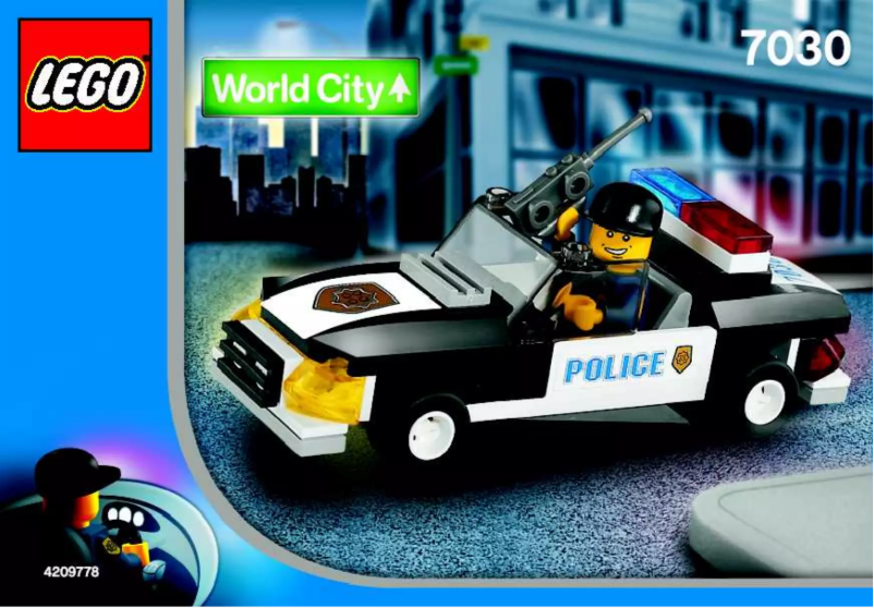 Page n°1 - Manuel utilisateur Lego World City 7030