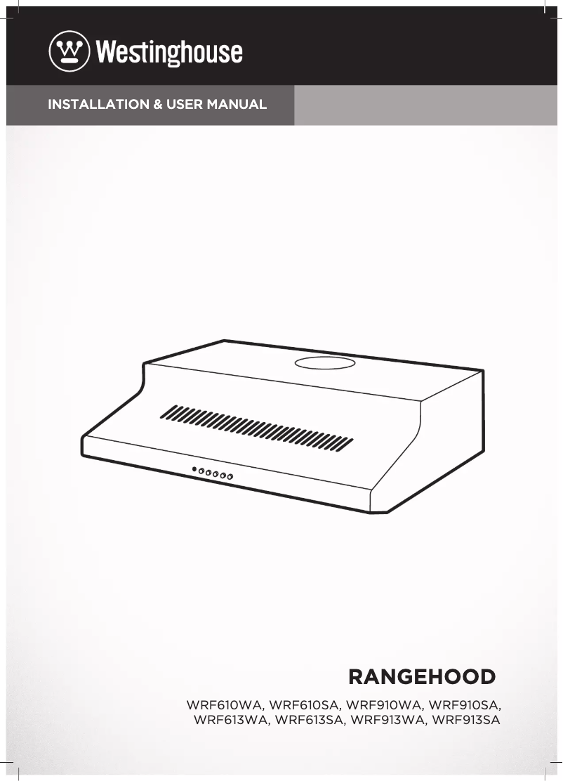 Page 1 de la notice Manuel utilisateur Westinghouse WRF613SA