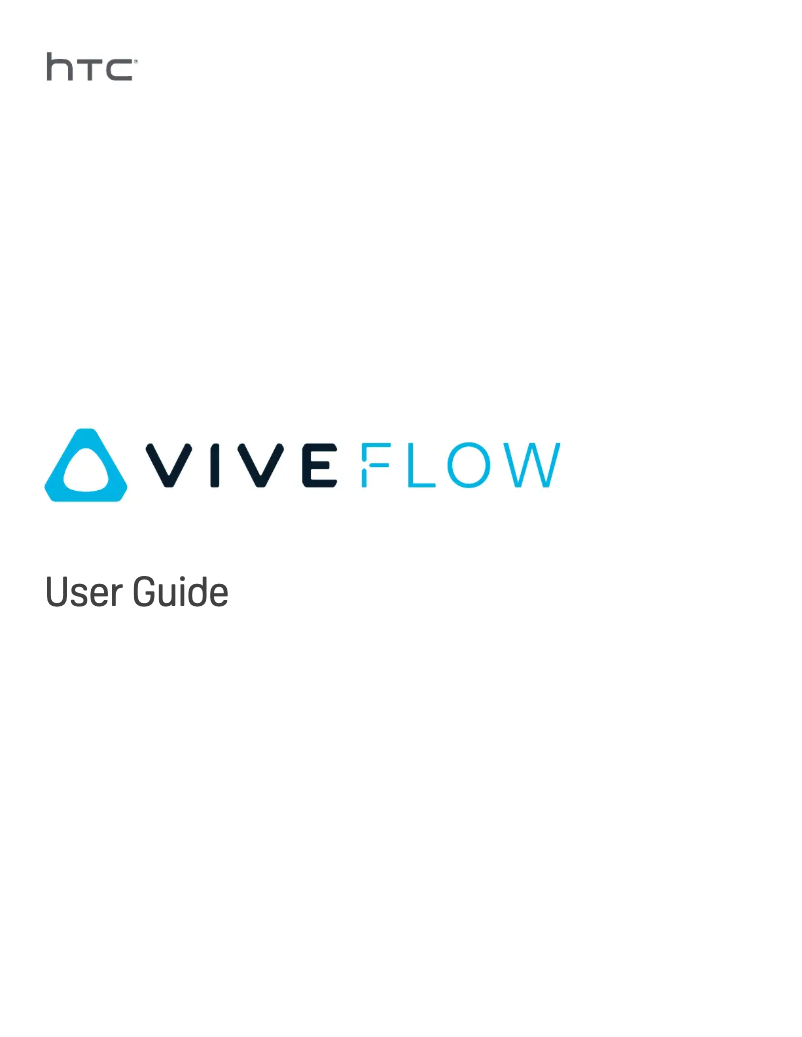 Página 1 del manual Manual de usuario HTC Vive Flow
