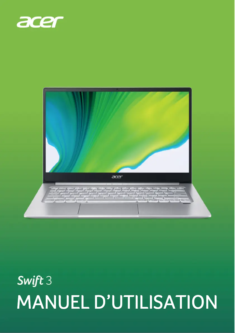 Página 1 del manual Manual de usuario Acer Swift 3