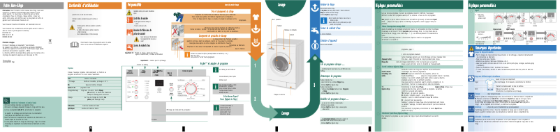 Page 1 de la notice Manuel utilisateur Bosch WAE28365FF