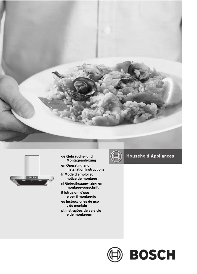 Image de la première page du manuel de l'appareil DWB096750