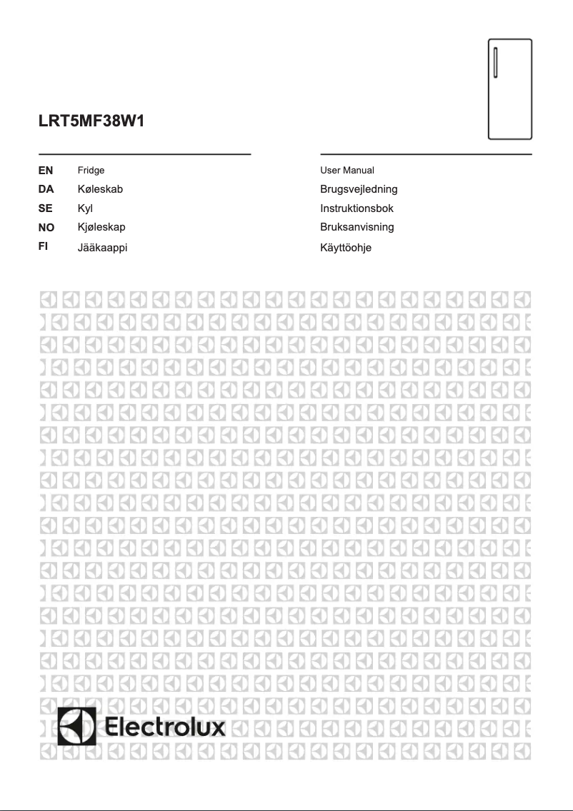 Image de la première page du manuel de l'appareil LRT5MF38W1