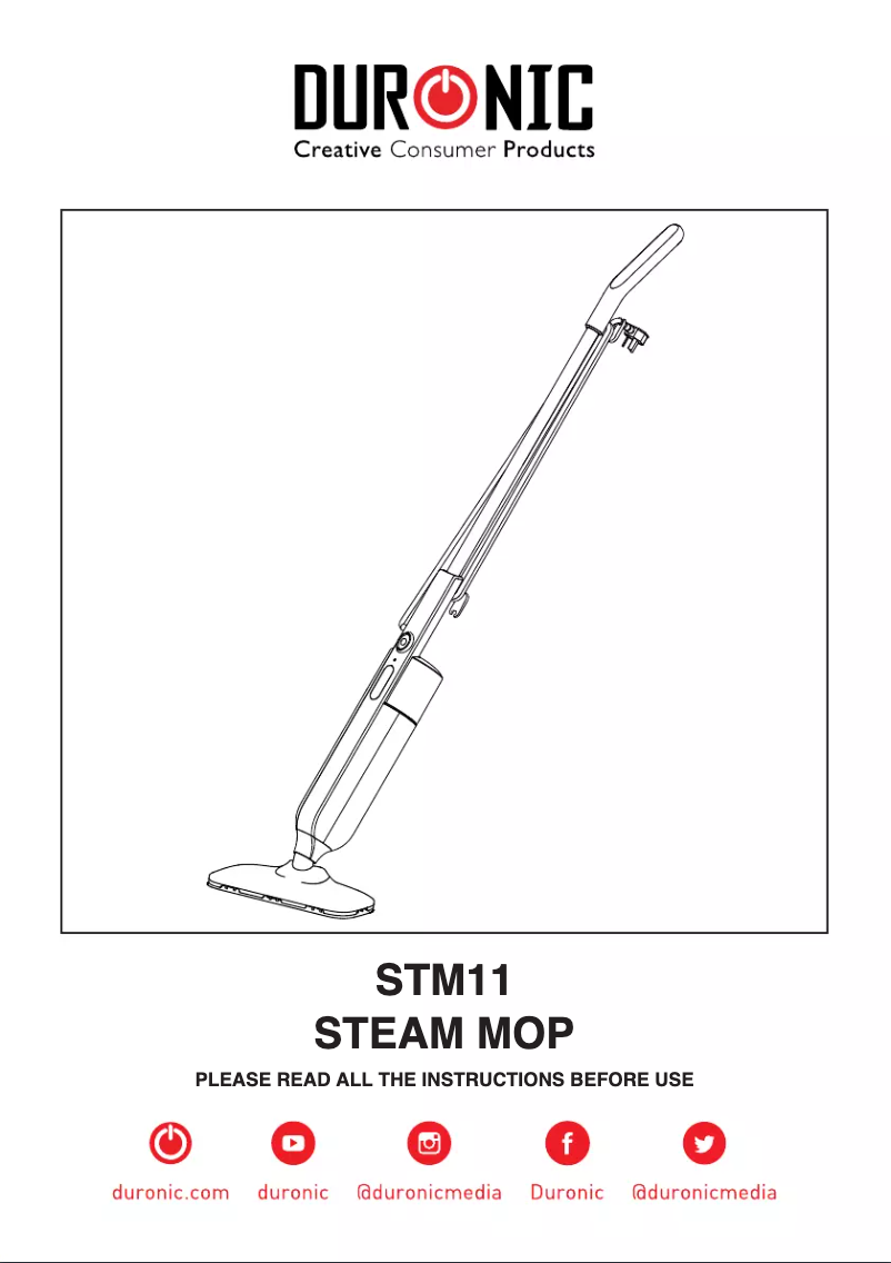 Page 1 de la notice Manuel utilisateur Duronic STM11
