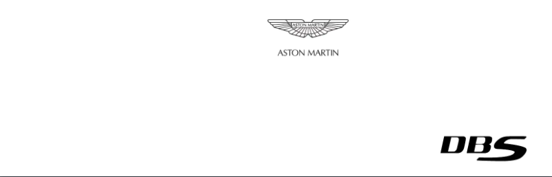 Página 1 del manual Manual de usuario Aston Martin DBS (2010)