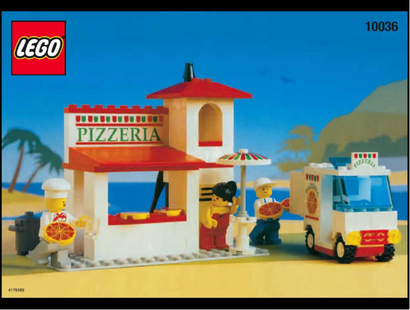 Page n°1 - Manuel utilisateur Lego PIZZA TO GO