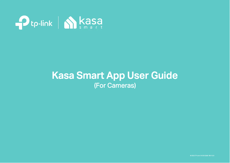 Page n°1 - Manuel utilisateur TP-Link Kasa Spot EC60