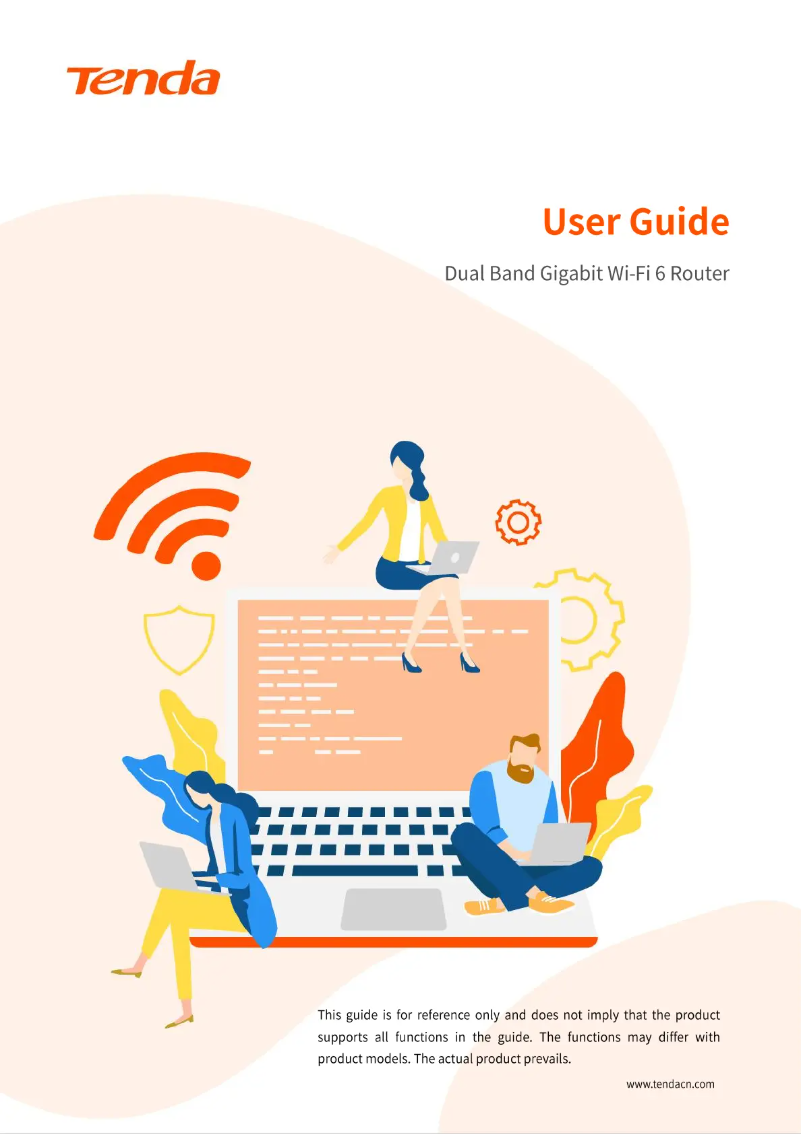 Page n°1 - Manuel utilisateur Tenda RX2L Pro