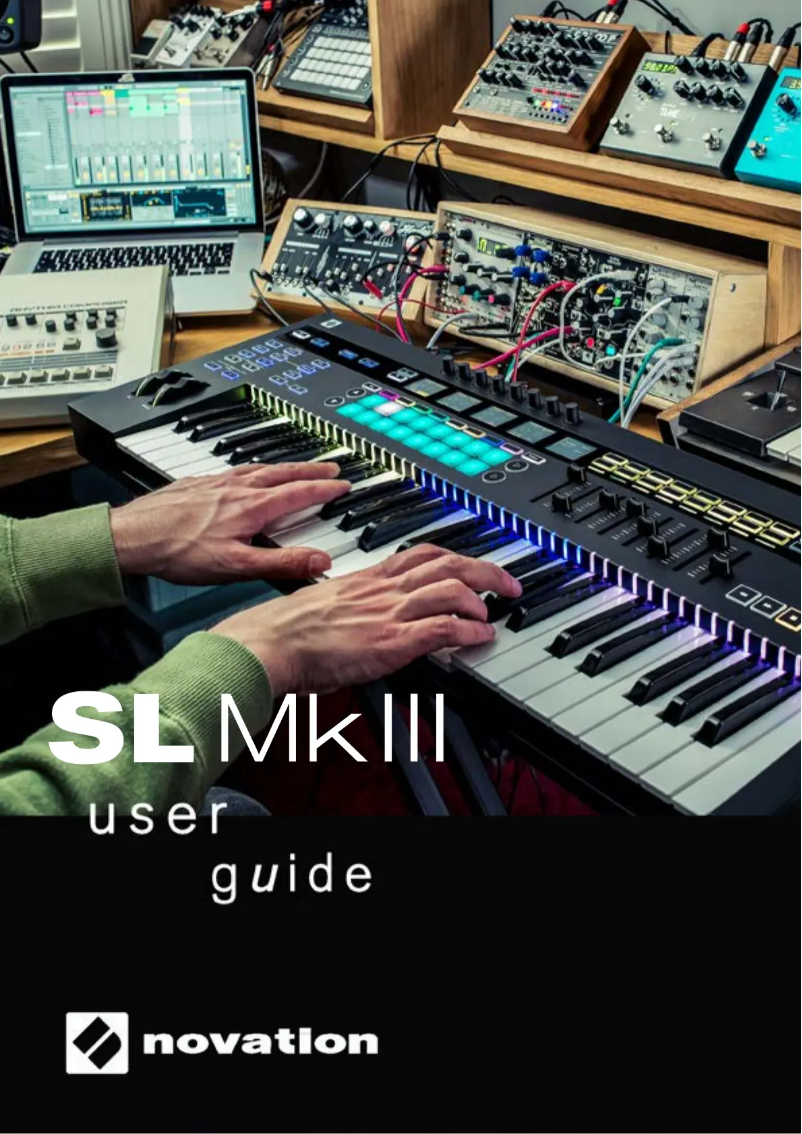 Page 1 of the manual User Manual Novation 61SL MkIII