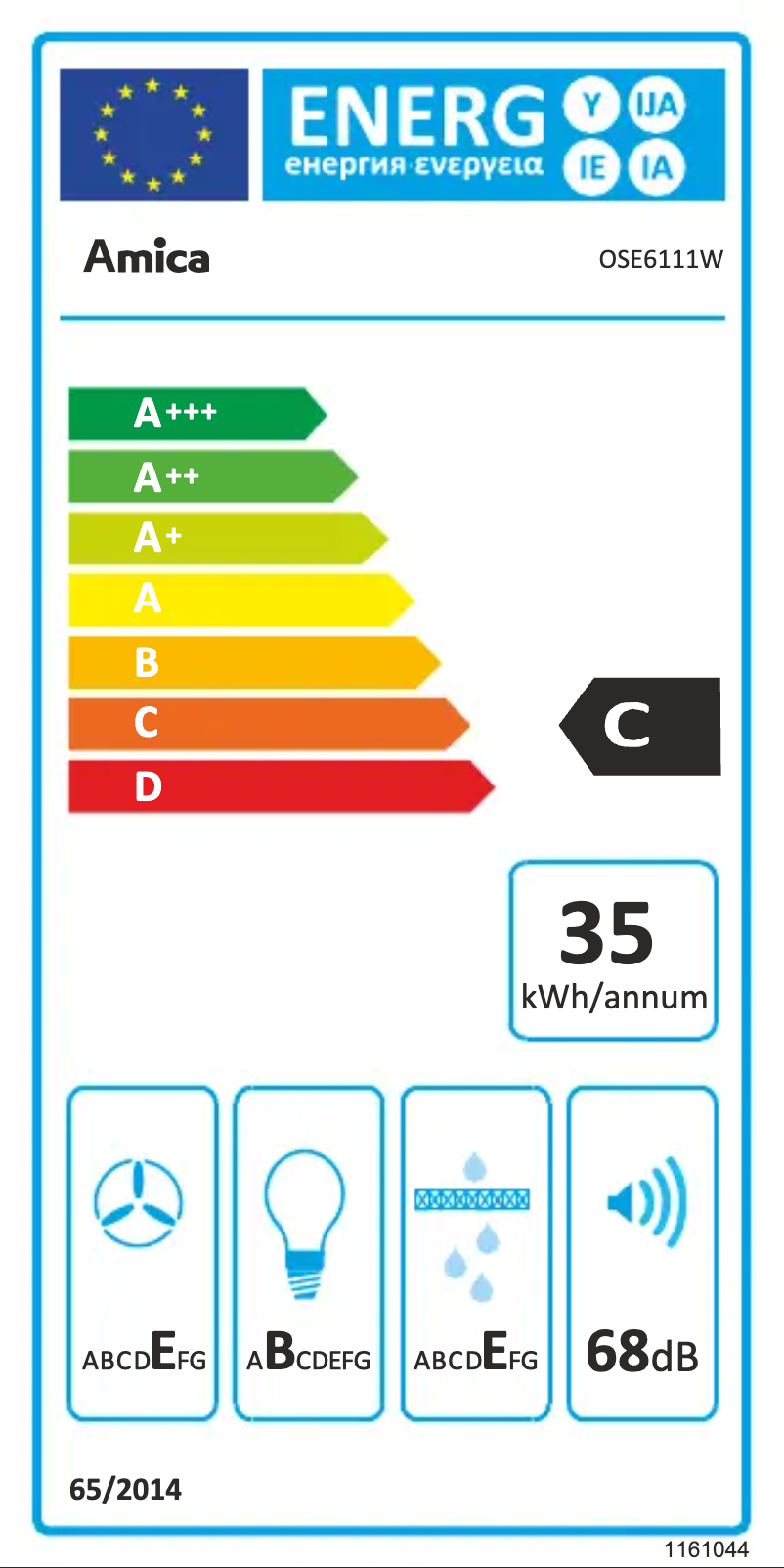Image de la première page du manuel de l'appareil OSE6111W