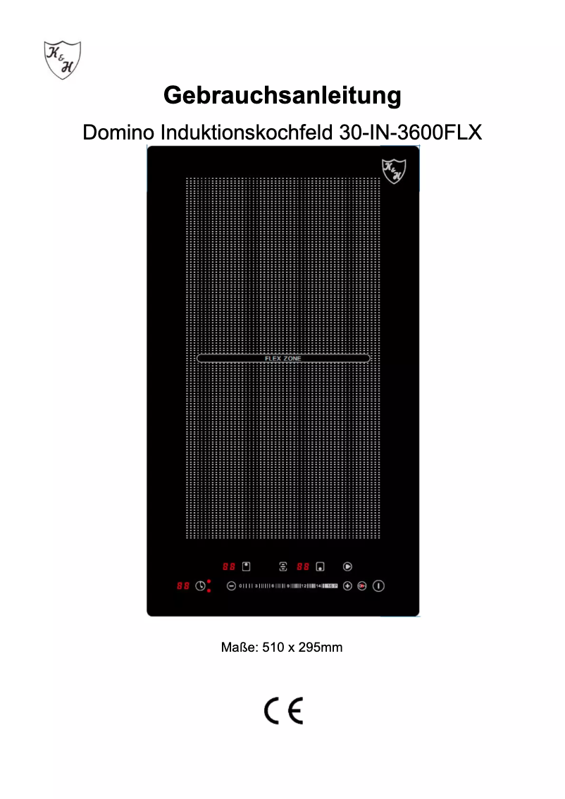 Page 1 de la notice Manuel utilisateur K&H 30-IN-3600FLX