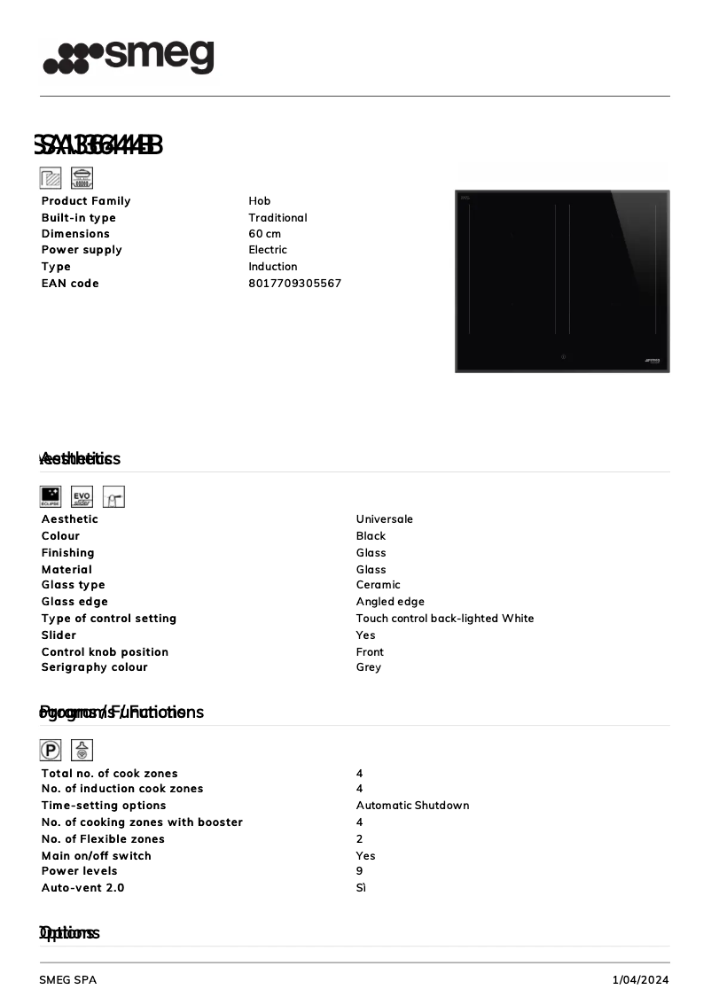 Image de la première page du manuel de l'appareil SAI3644B