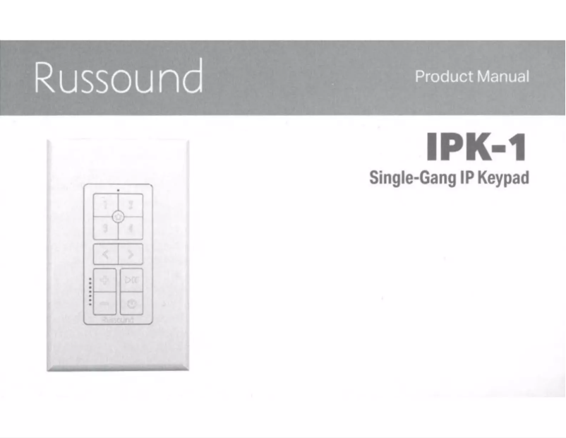 Image de la première page du manuel de l'appareil IPK-1