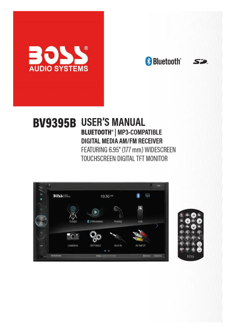 Page n°1 - Manuel utilisateur Boss BVB9395RC