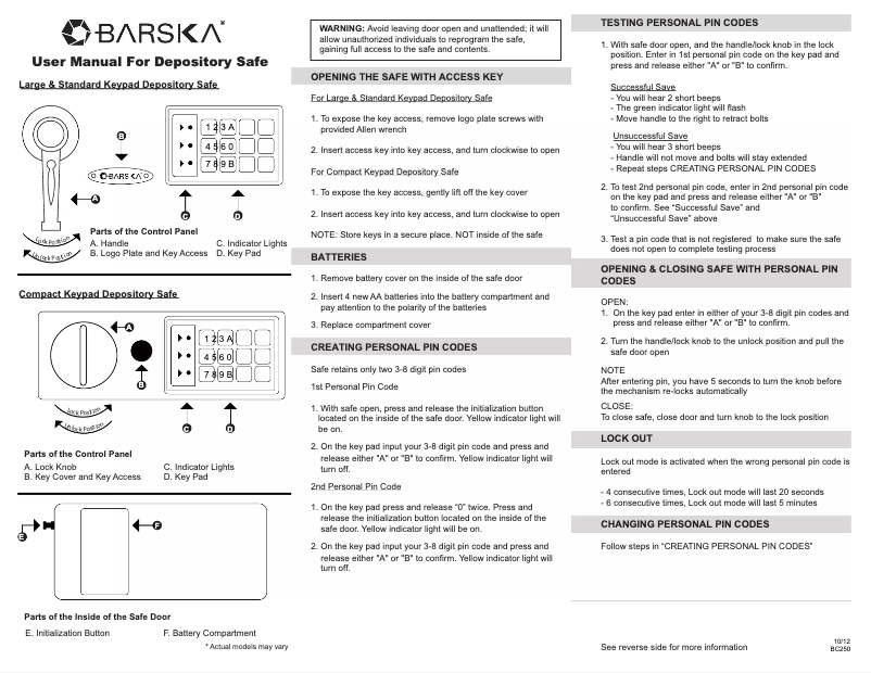 Image de la première page du manuel de l'appareil AX11930