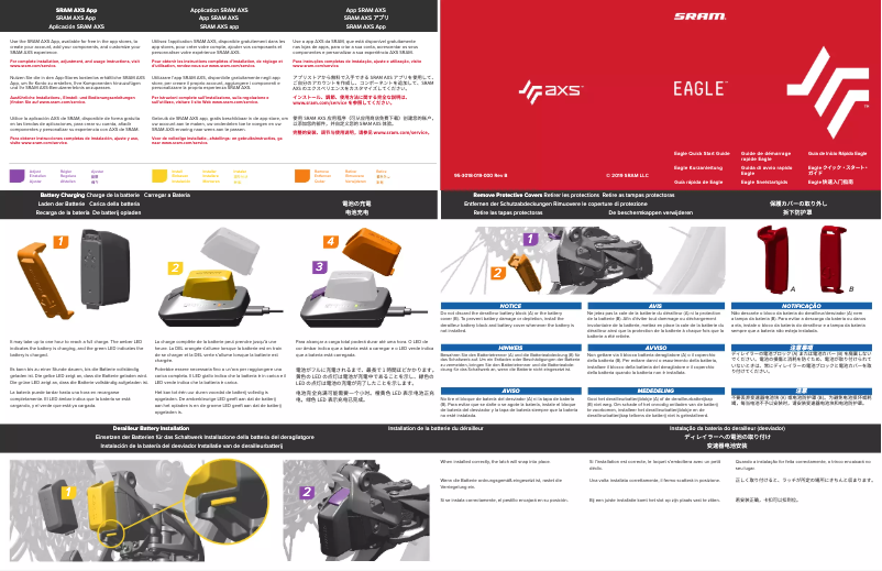 Imagen de la primera página del manual del dispositivo Eagle XX1