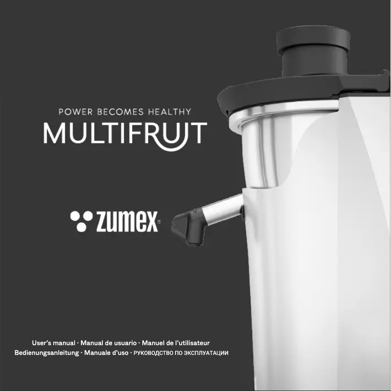 Image de la première page du manuel de l'appareil Multifruit