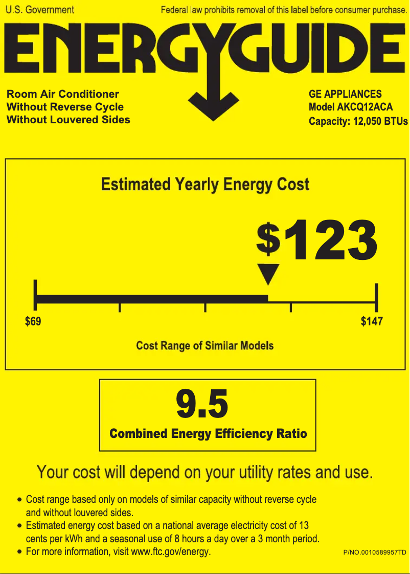 Image de la première page du manuel de l'appareil AKCQ12ACA