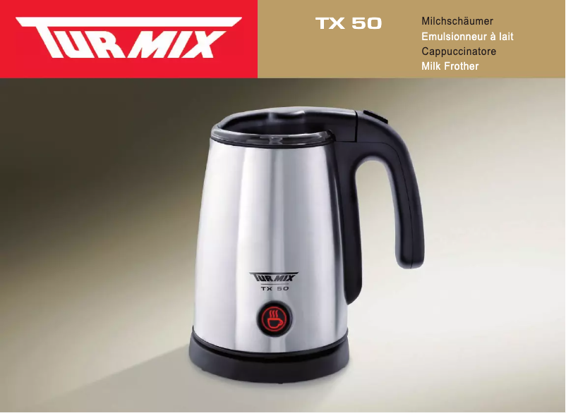 Page n°1 - Manuel utilisateur Trumix TX 50