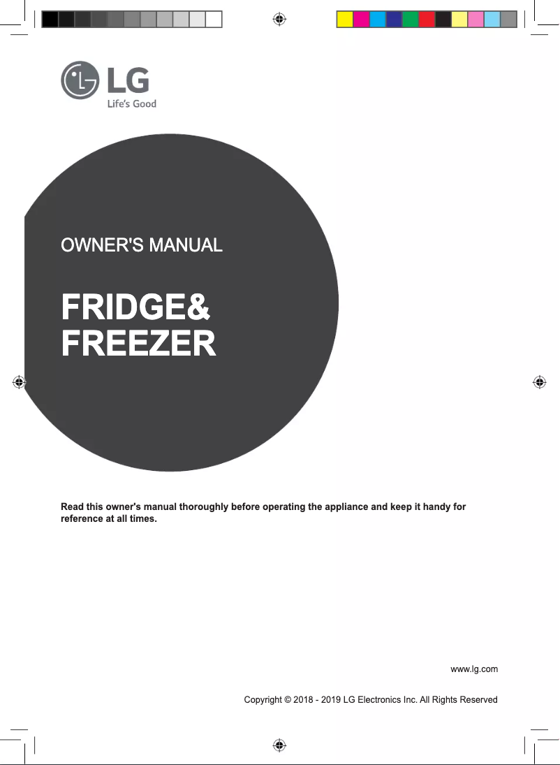 Image de la première page du manuel de l'appareil LB46TGT