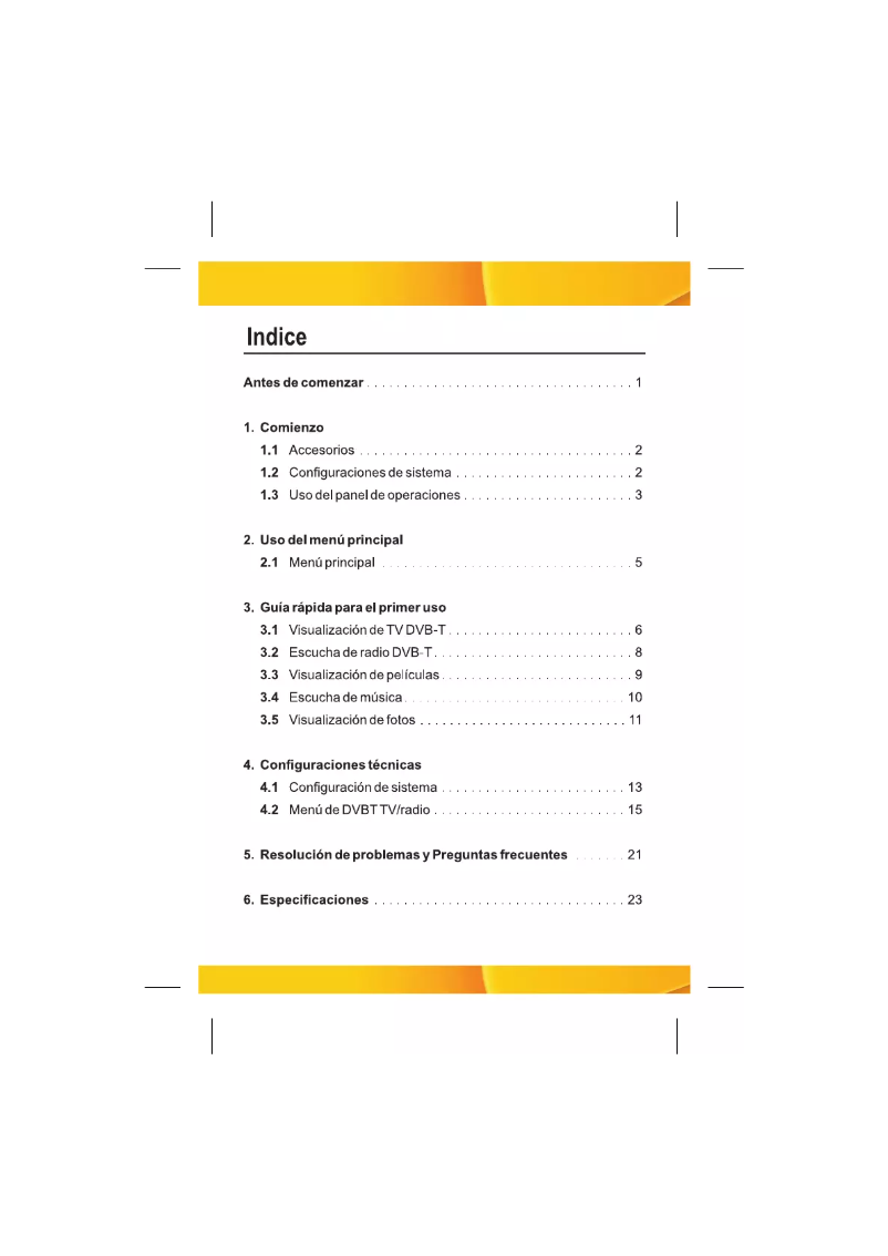 Page n°1 - Manuel utilisateur Airis PMT00