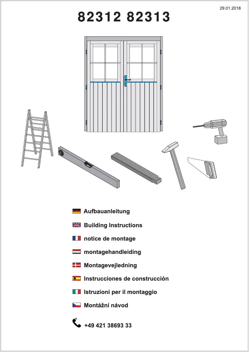 Page 1 de la notice Manuel utilisateur Karibu Tating 5