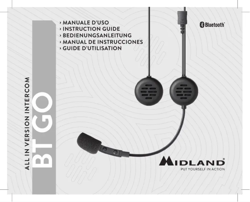 Page 1 de la notice Manuel utilisateur Midland BT Go
