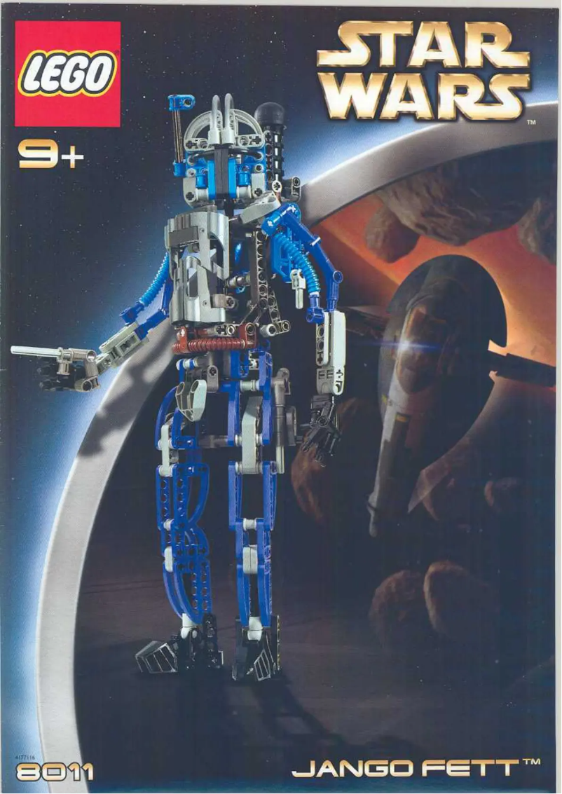 Image de la première page du manuel de l'appareil Jango Fett (TM)