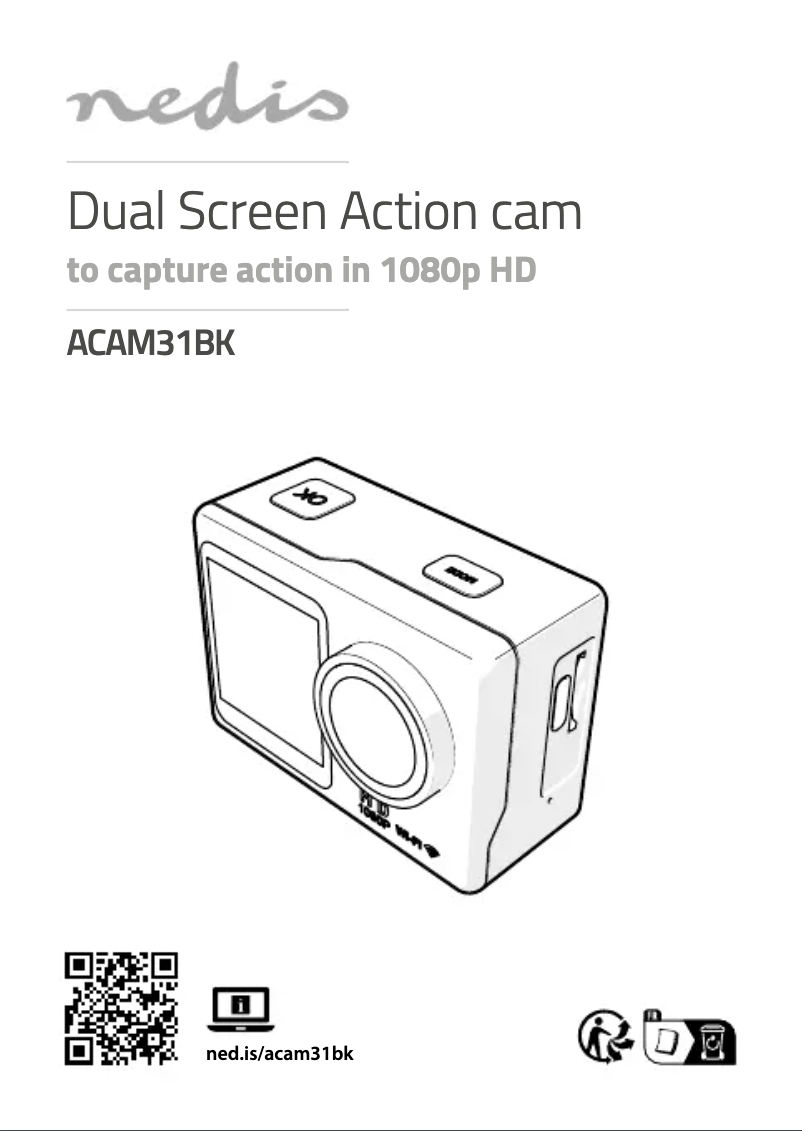 Página 1 del manual Manual de usuario Nedis ACAM31BK