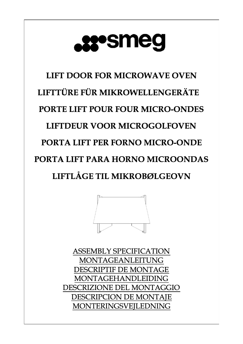 Page 1 de la notice Manuel utilisateur Smeg PMO66X